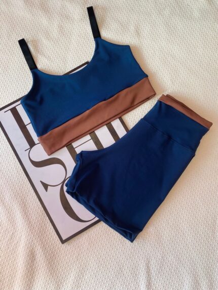 Conjunto Poliamida Bicolor