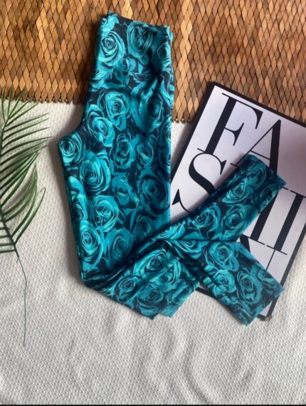 Calça Legging Estampa Floral