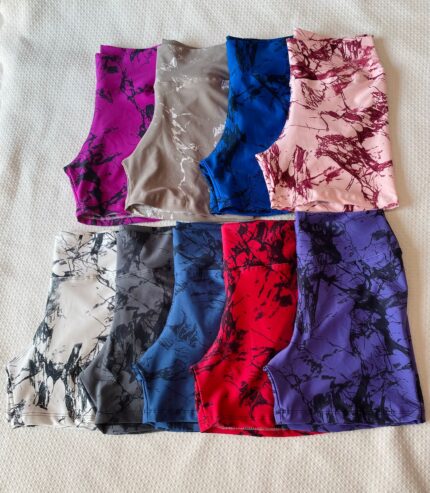 Short Fitnes Estampado Meia Coxa