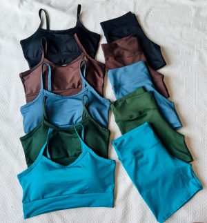 Conjunto Fitnes Meia Coxa Suplex Premium