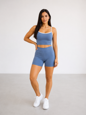 Conjunto Fitnes Viés Bicolor Premium