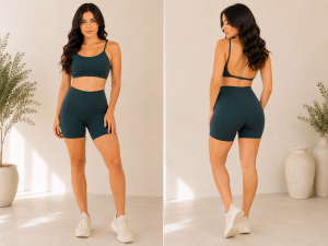 Conjunto Short e Top Costa nua Premium
